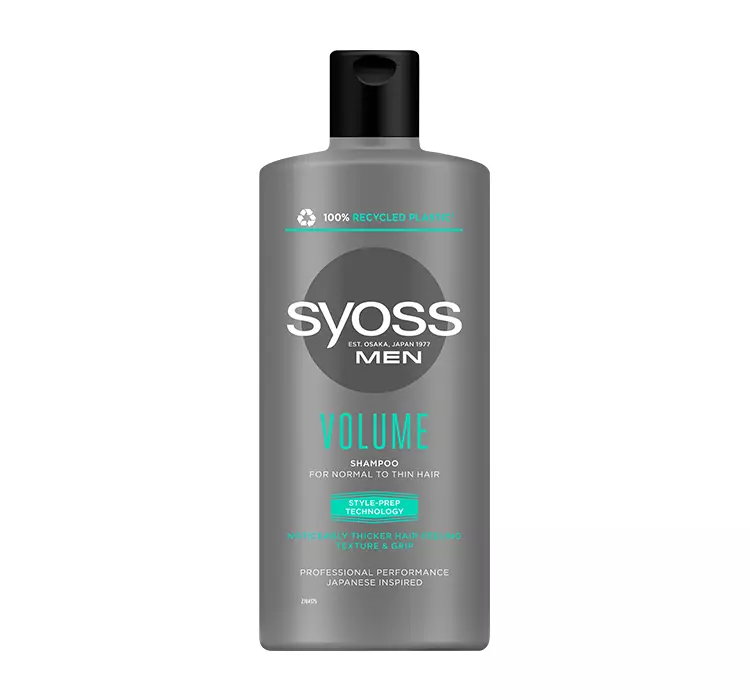 SYOSS MEN VOLUME SZAMPON DO WŁOSÓW NORMALNYCH I CIENKICH 440ML