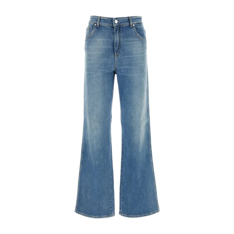 Rozciągliwe jeansy z denimu Blumarine