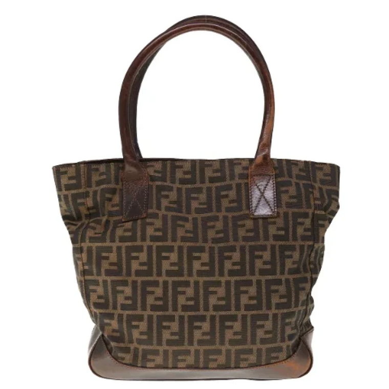 Pre-owned Canvas totes Fendi Vintage