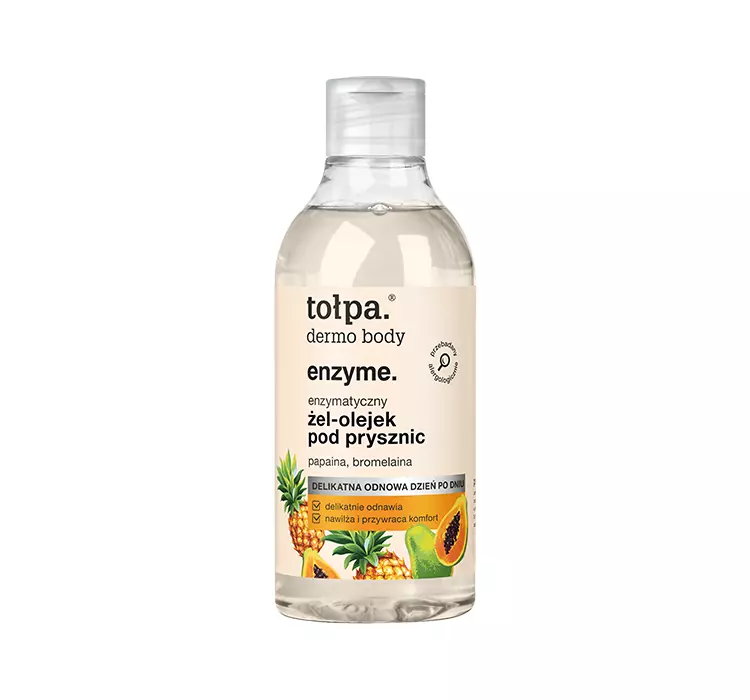 TOŁPA DERMO BODY ENZYME ENZYMATYCZNY ŻEL-OLEJEK POD PRYSZNIC 300ML