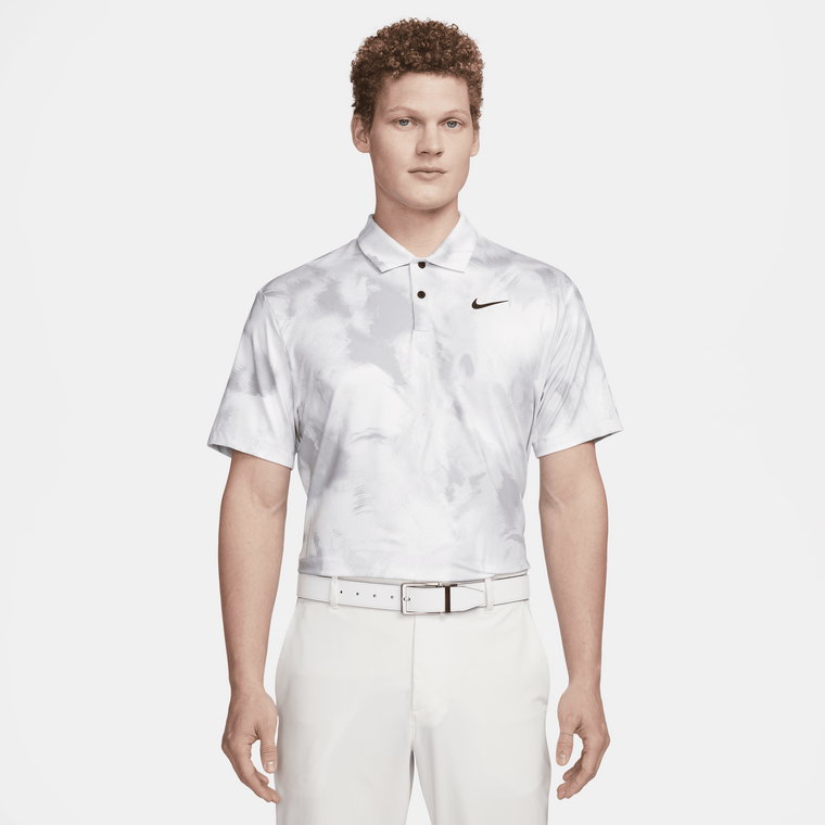 Męska koszulka polo do golfa Dri-FIT Nike Tour - Czerń