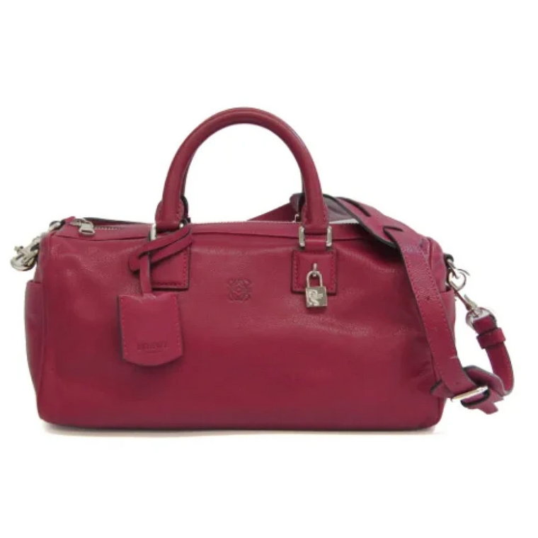 Pre-owned Leather handbags Loewe Pre-owned