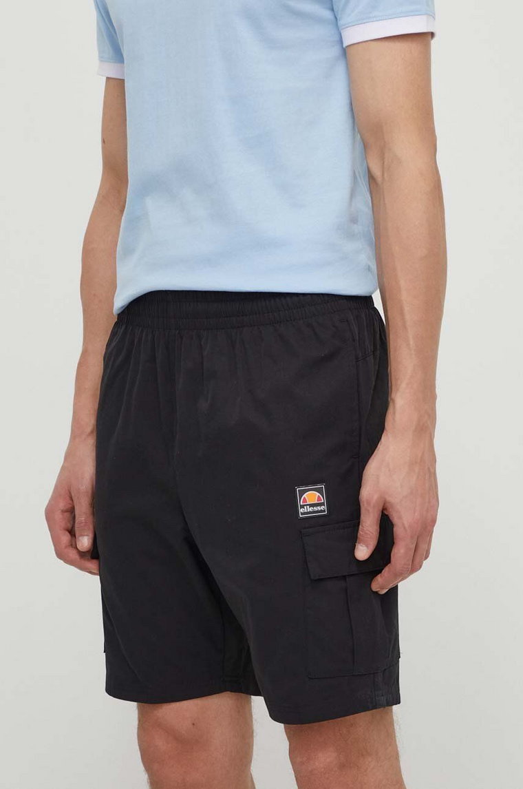 Ellesse szorty Caprera Cargo Short męskie kolor czarny SHV17673