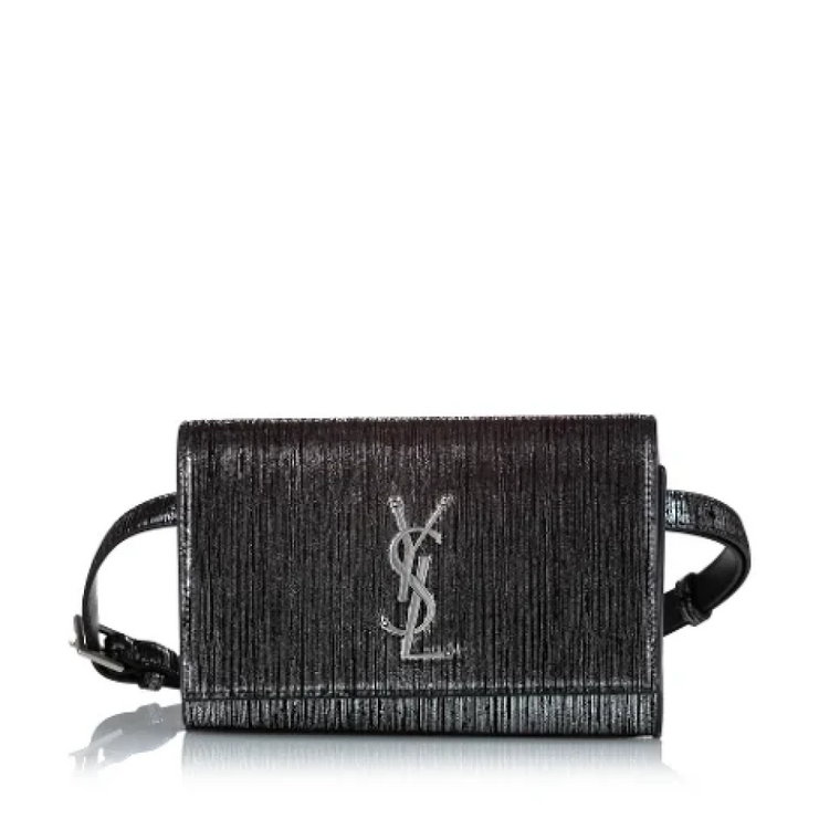 Pre-owned Leather crossbody-bags Yves Saint Laurent Vintage