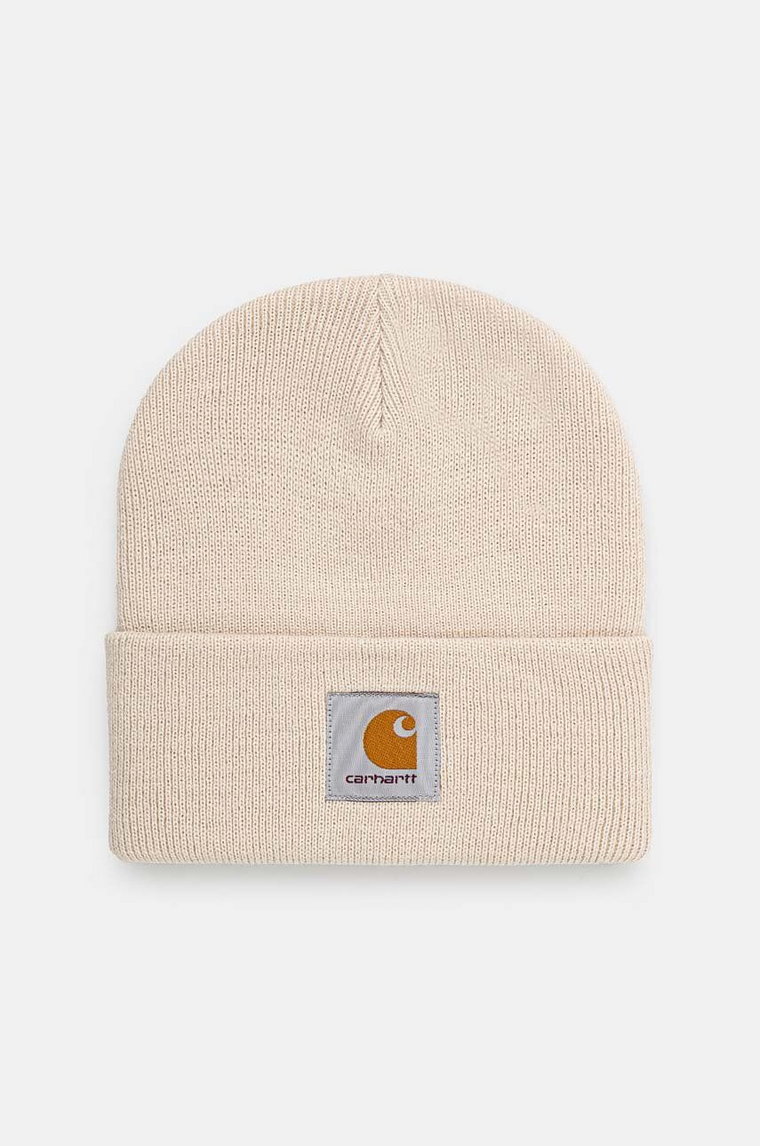 Carhartt WIP czapka Short Watch Hat kolor beżowy  I017326.MOOXX