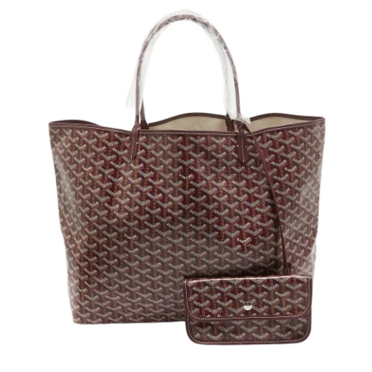 Pre-owned Leather totes Goyard Vintage