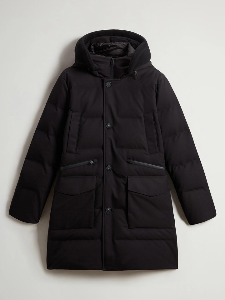 Woolrich Parka puchowa w kolorze czarnym