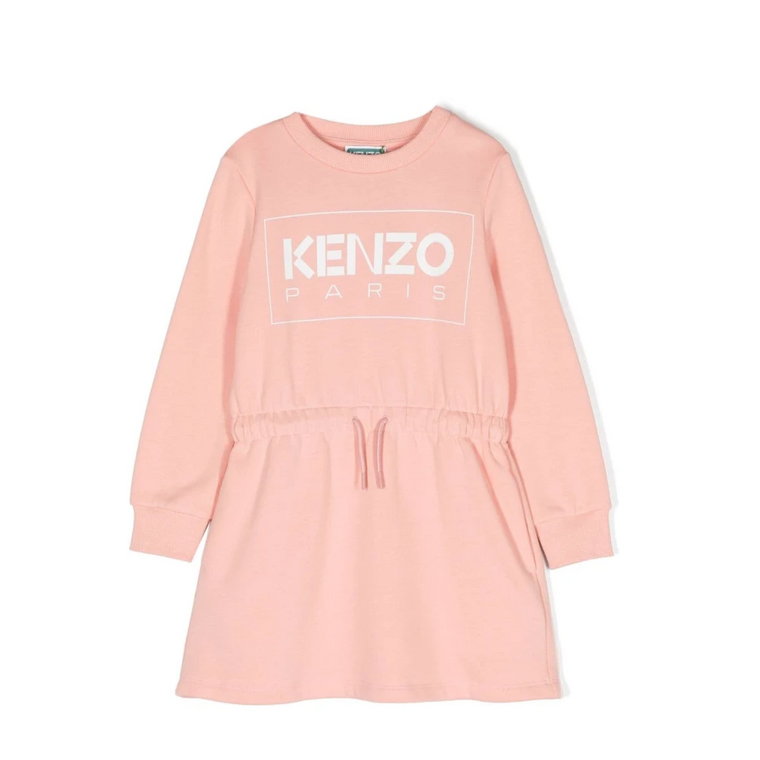 Sukienka z nadrukiem dla dziewcząt Kenzo