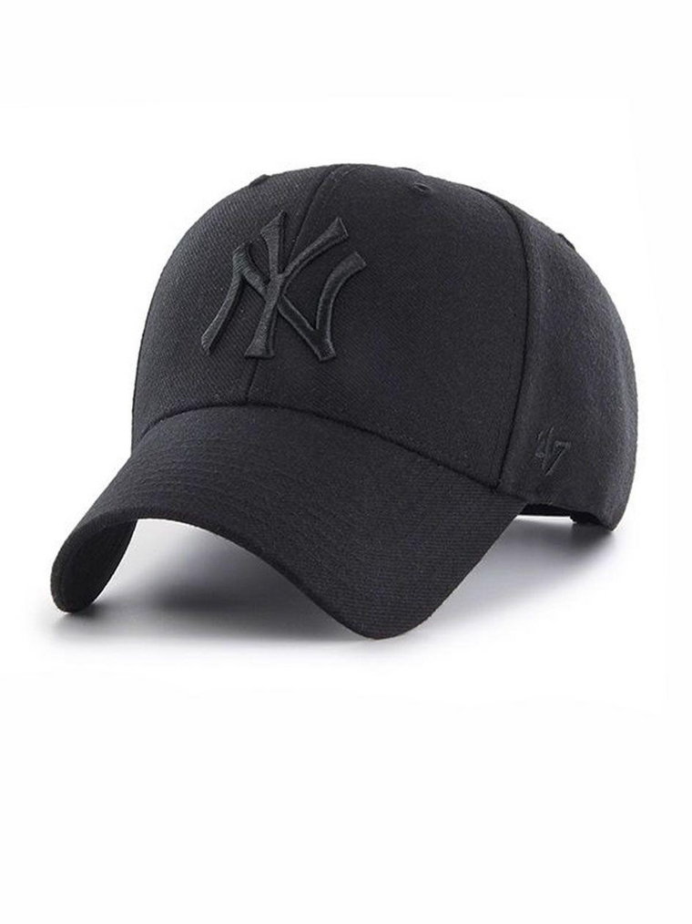 Czapka Z Daszkiem Snapback Czarna 47 Brand New York Yankees MLB MVP Wool All