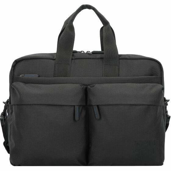 Mandarina Duck Teczka District Briefcase 36 cm z przegrodą na laptopa black ink