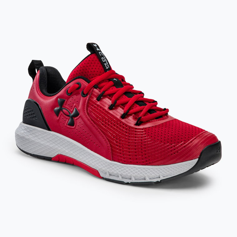 Buty treningowe męskie Under Armour harged Commit Tr 3 red/halo gray/black