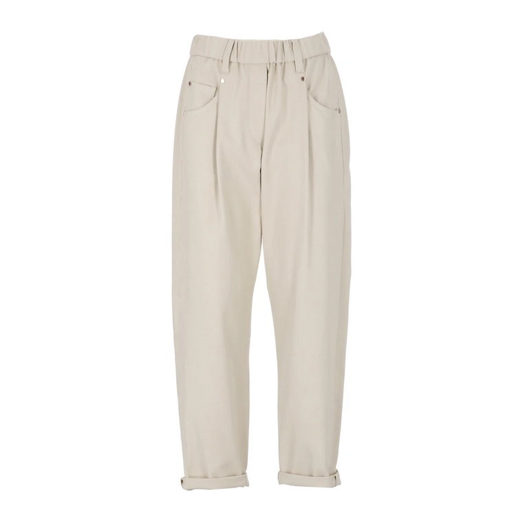 Cropped Trousers Brunello Cucinelli