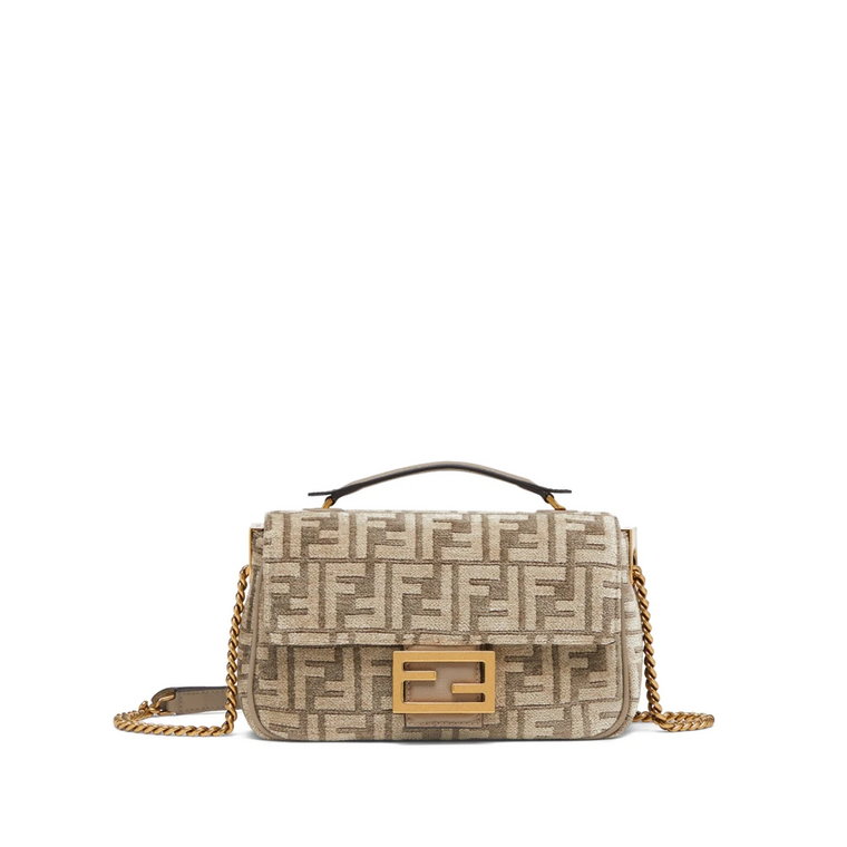 Torba z Wzorem Tapestry i FF Fendi