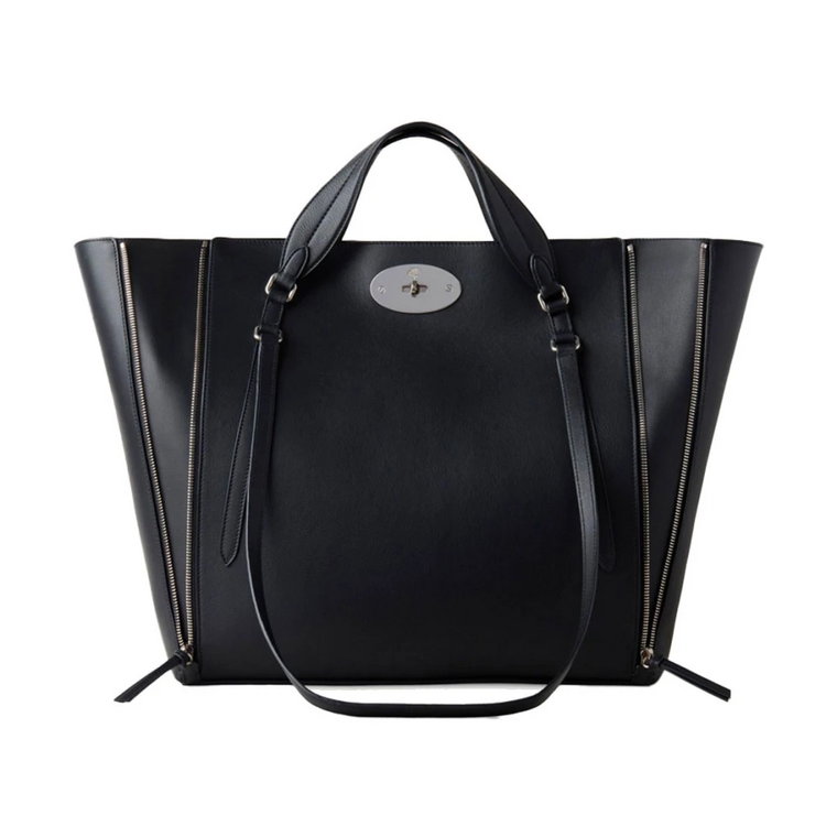 Oversized Bayswater Zip Tote Mulberry