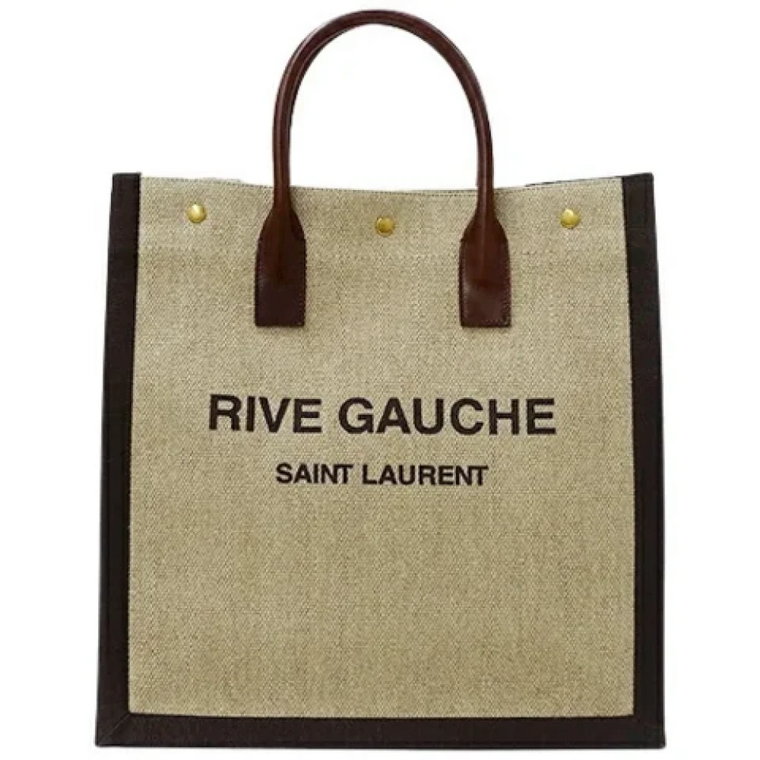 Pre-owned Canvas handbags Saint Laurent Vintage