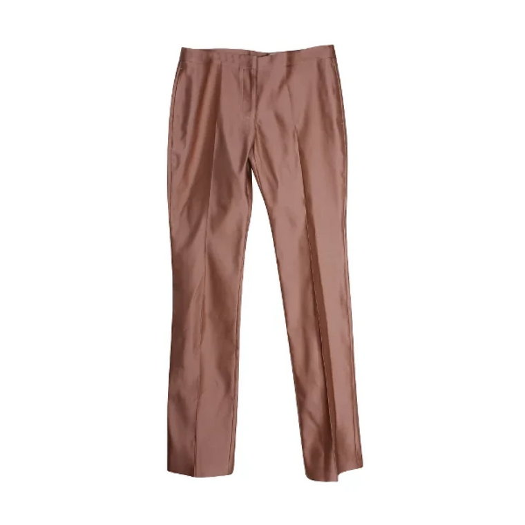 Pre-owned Silk bottoms Alexander McQueen Pre-owned