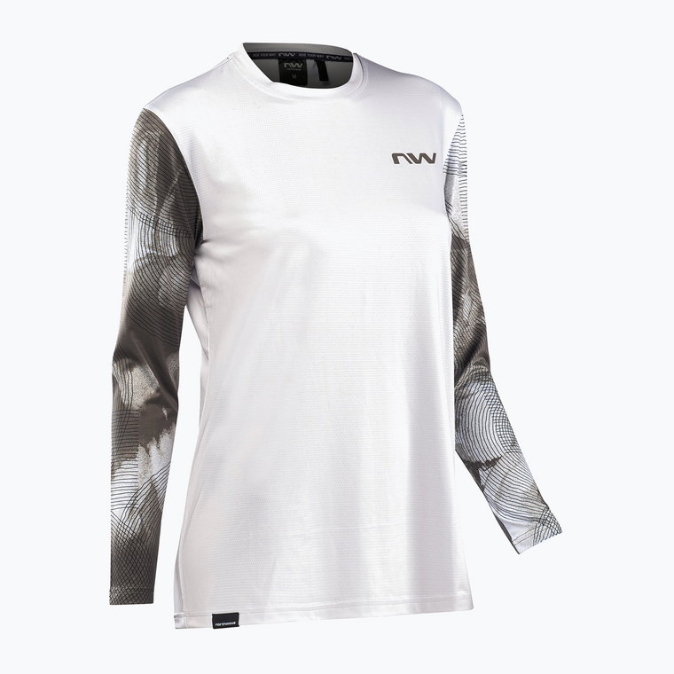 Longsleeve rowerowy damski Northwave Xtrail light grey