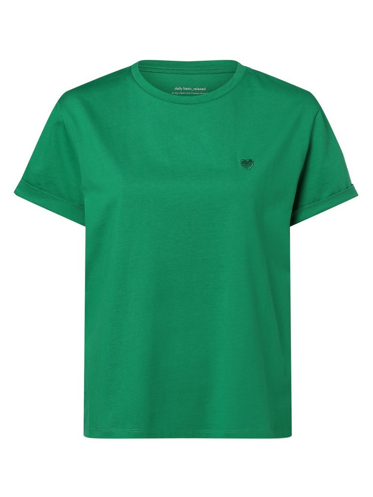 Opus - T-shirt damski  Serz, zielony