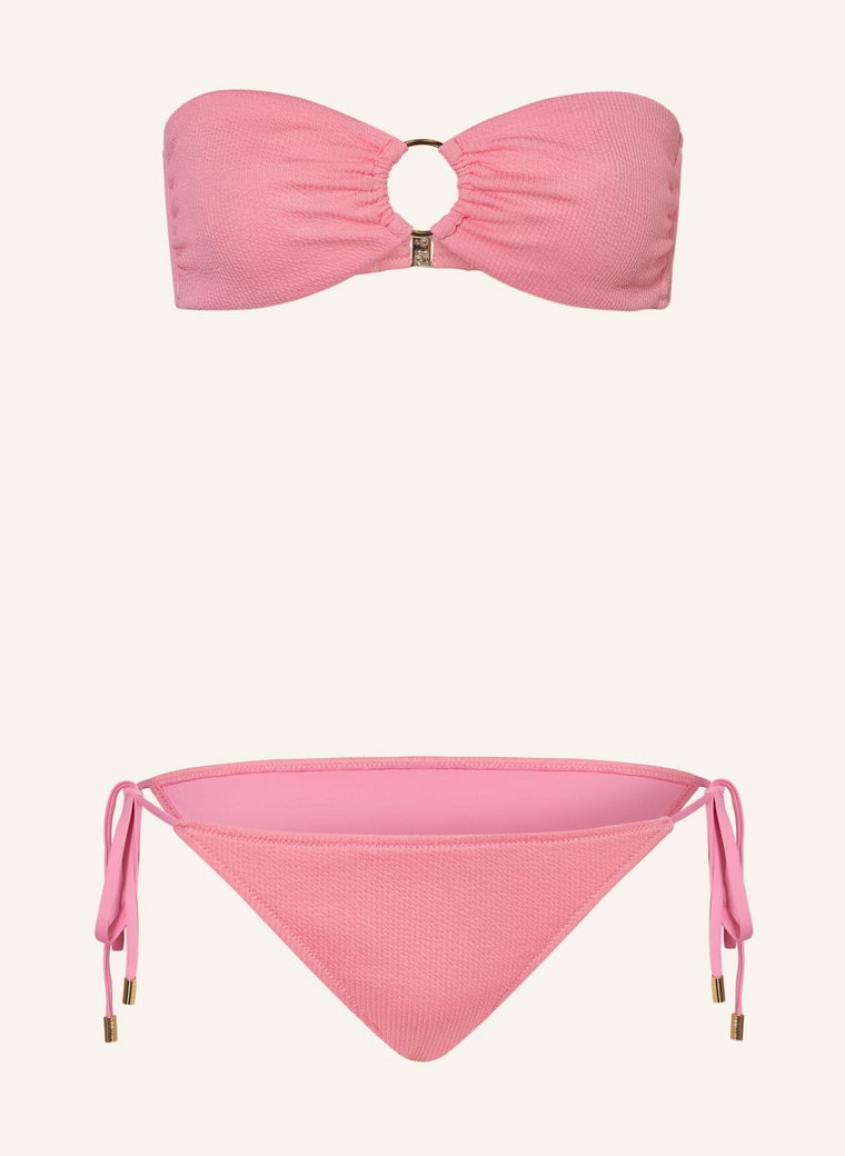 Melissa Odabash Góra Od Bikini Bandeau Melbourne pink