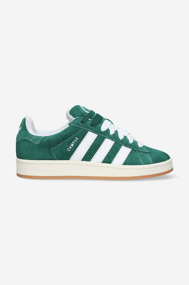 adidas Originals sneakersy zamszowe Campus 00s kolor zielony H03472