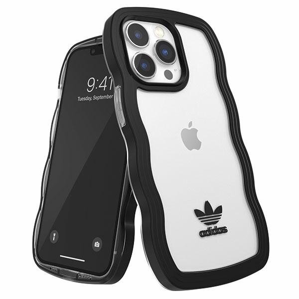 Adidas OR Wavy Case iPhone 13 Pro /13 6,1" czarny-przezroczysty/black-transparent 51900