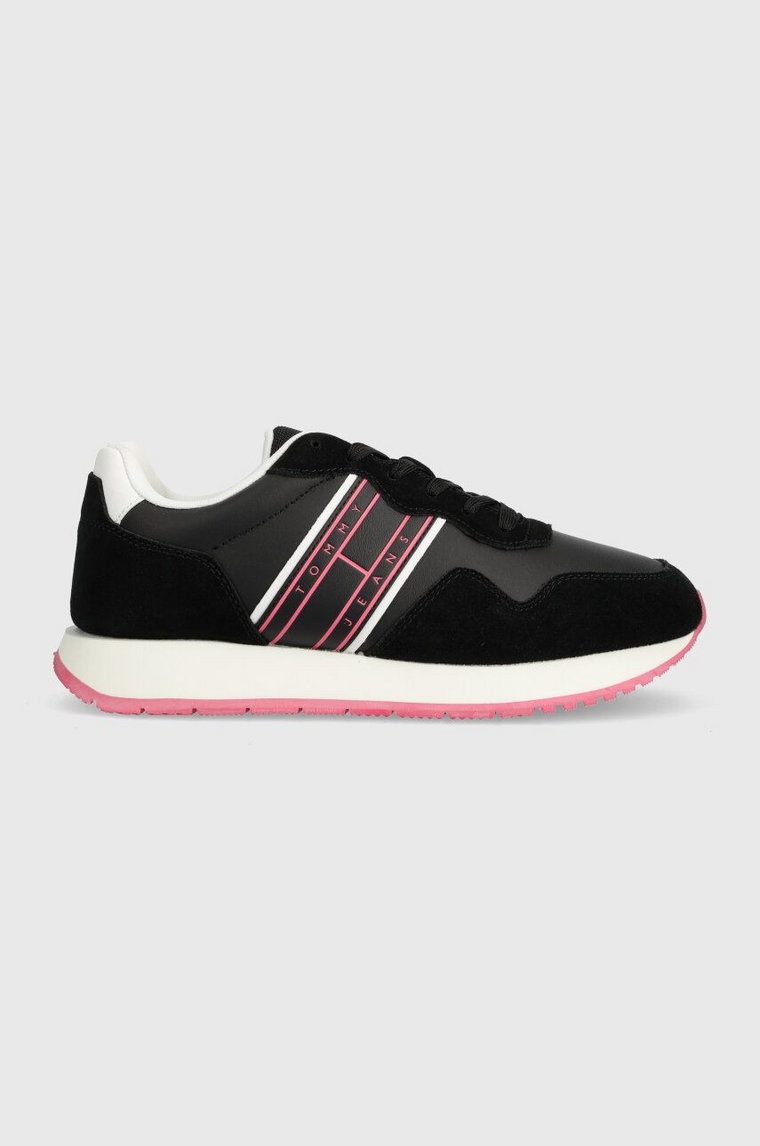 Tommy Jeans sneakersy TJW EVA RUNNER MAT MIX ESS kolor czarny EN0EN02510