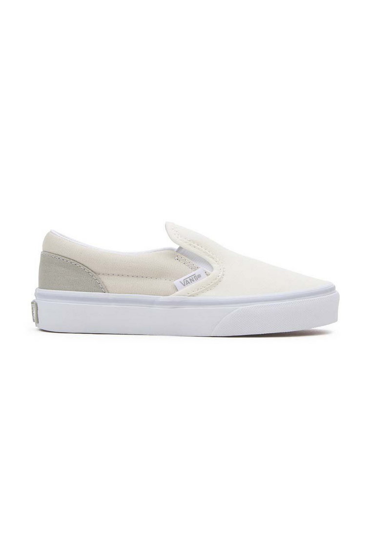 Vans tenisówki dziecięce UY Classic Slip-On kolor beżowy