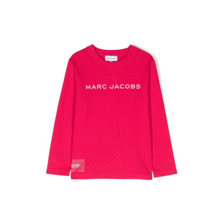 Fashionista Koszulka z Długim Rękawem z Logo Marc Jacobs