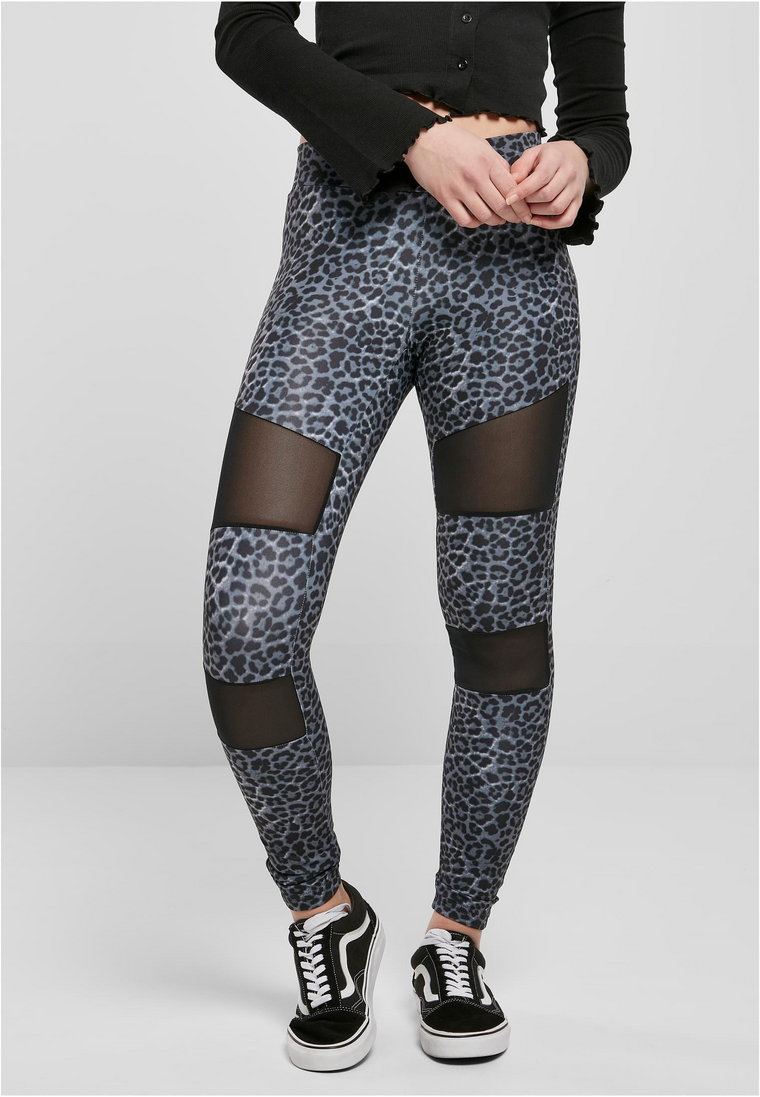 Spodnie Legginsy Damskie Białe Urban Classics TB4005