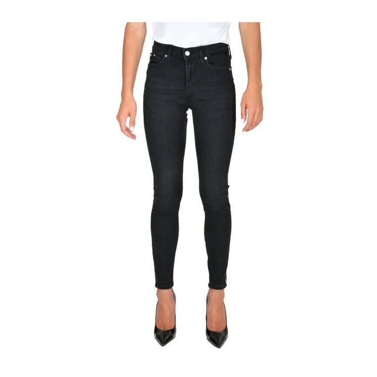 Calvin Klein COL Jeans Czarny Calvin Klein