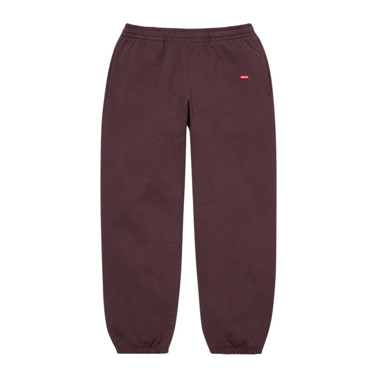 Ciemnobrązowe Small Box Sweatpant Supreme