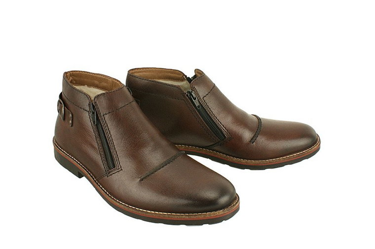 RIEKER 35362-25 brown, botki męskie