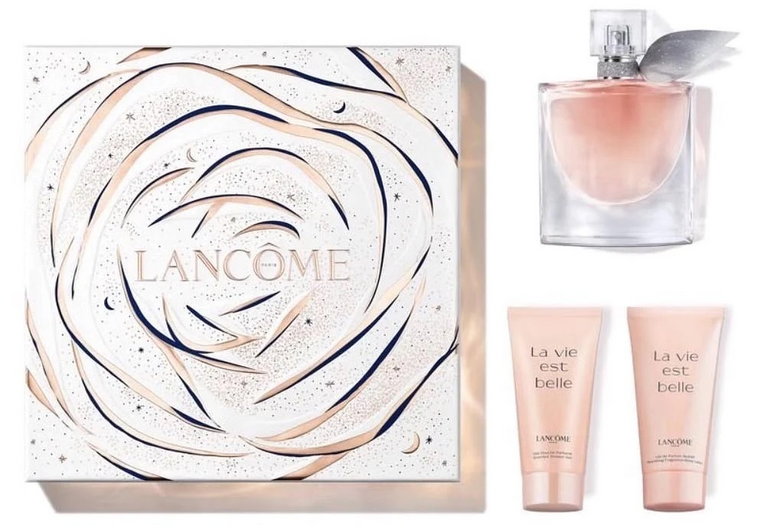 Zestaw damski Lancome La Vie Est Belle Woda perfumowana damska 50 ml + Żel pod prysznic 50 ml + Lotion do ciała 50 ml (3614274078121). Perfumy damskie