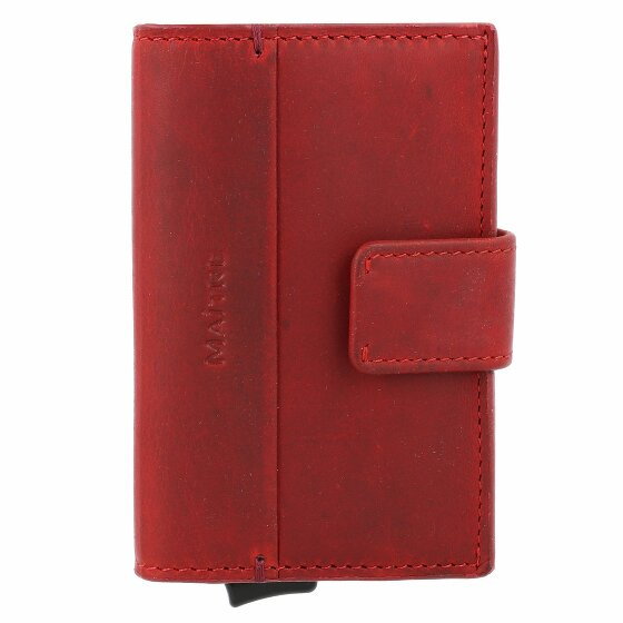 Maître Birkenfeld c-two Etui na karty kredytowe RFID Skóra 10 cm red