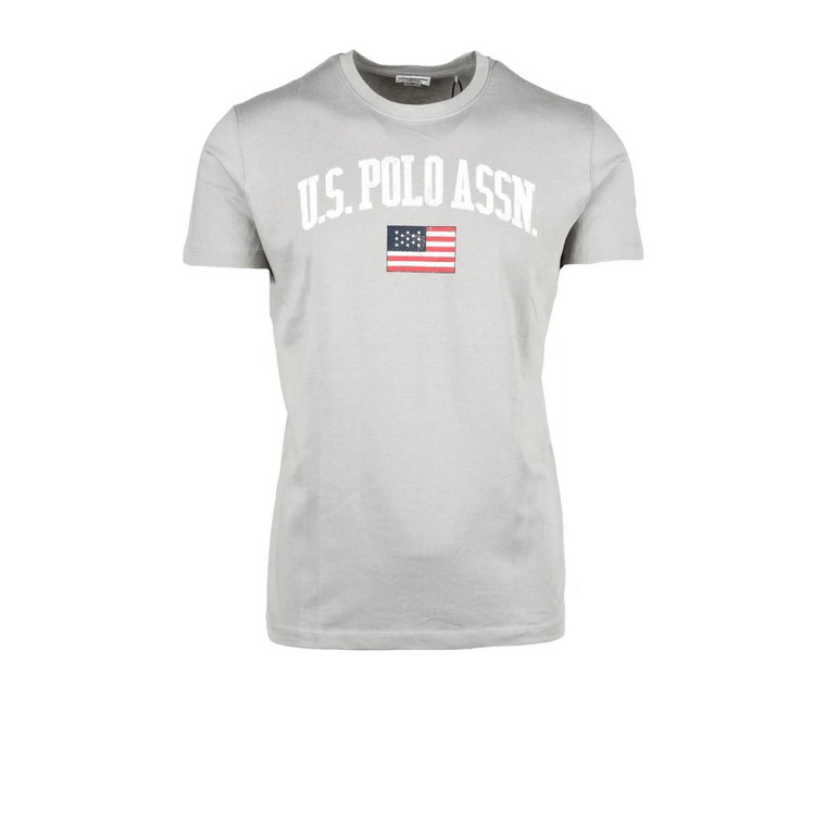 Szara koszulka męska U.s. Polo Assn.