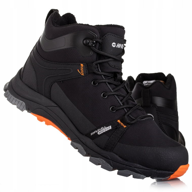 Buty trekkingowe zimowe Hi-tec Himba Black/orange