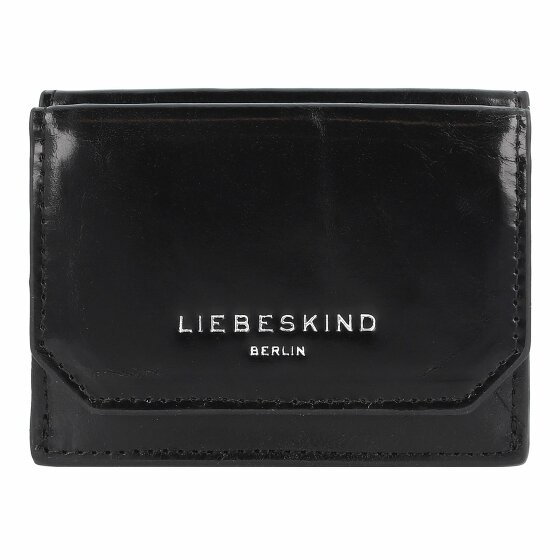 Liebeskind Lora Portfel Ochrona RFID Skórzany 10 cm black