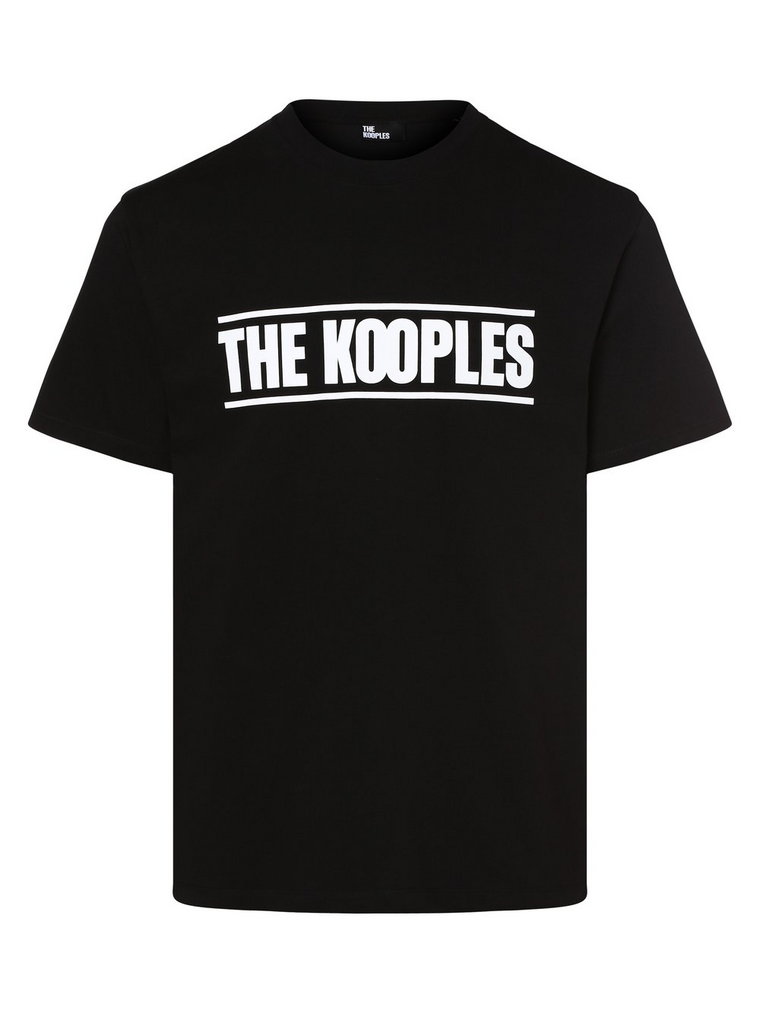 The Kooples - T-shirt męski, czarny
