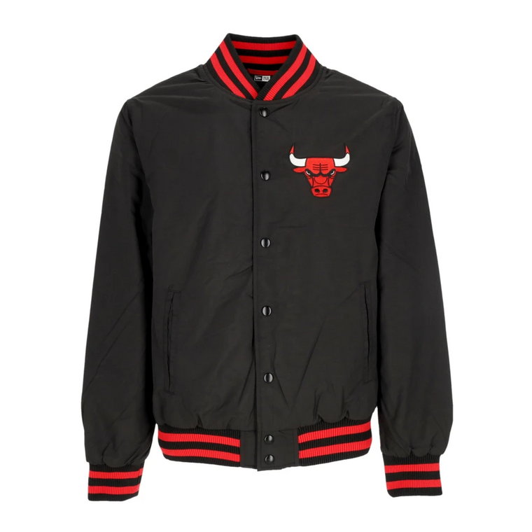 Kurtka Bomber Chicago Bulls Czarna/Czerwona New Era