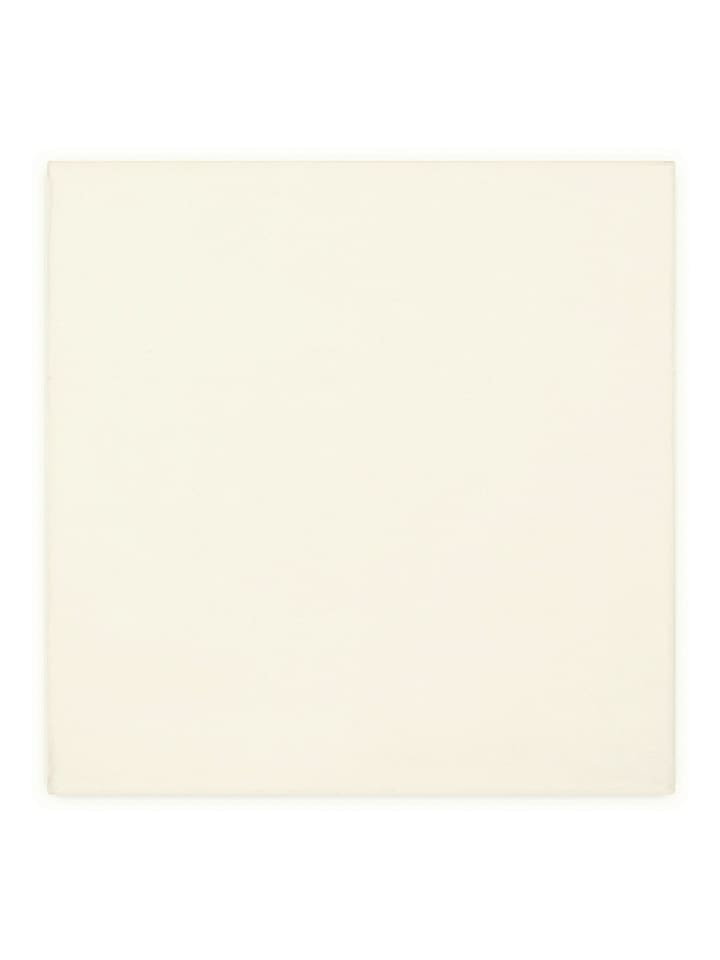 Perfect Cashmere Kaszmirowa chusta "Suiza" w kolorze białym - 56 x 56 cm