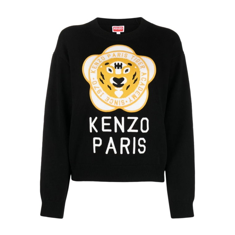 Tiger Academy Sweter z mieszanki wełny Kenzo