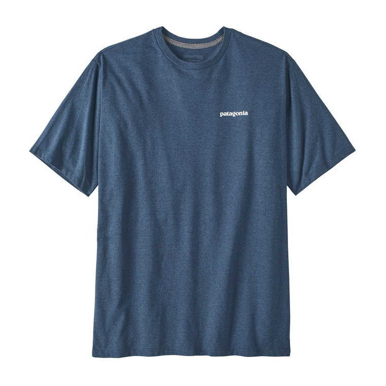 T-shirt męski Patagonia P-6 Logo Responsibili Tee utility blue - S
