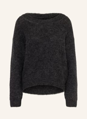 American Vintage Sweter East Z Dodatkiem Alpaki grau