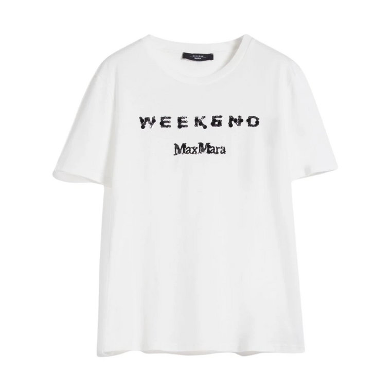Klasyczny T-shirt Max Mara Weekend