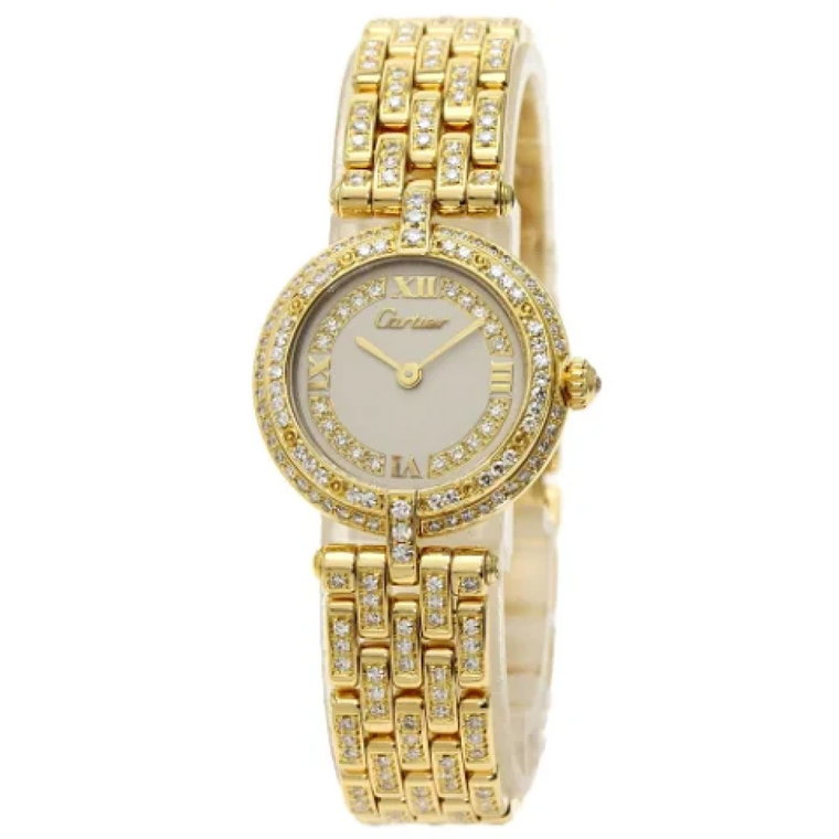Pre-owned Yellow Gold watches Cartier Vintage