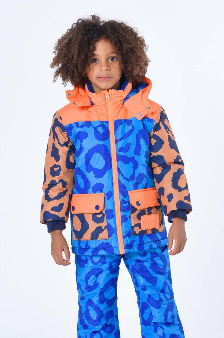 Marc Jacobs kurtka narciarska dziecięca kolor niebieski