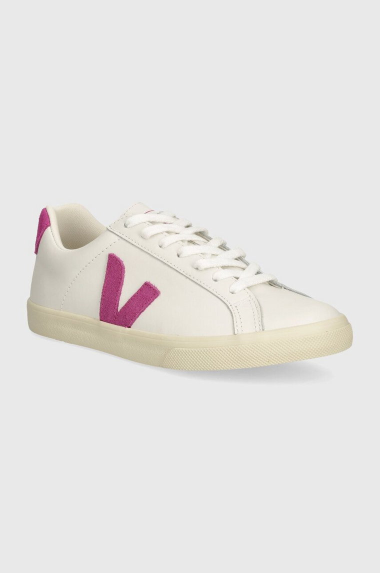 Veja sneakersy skórzane Esplar Logo kolor biały EO0203712A