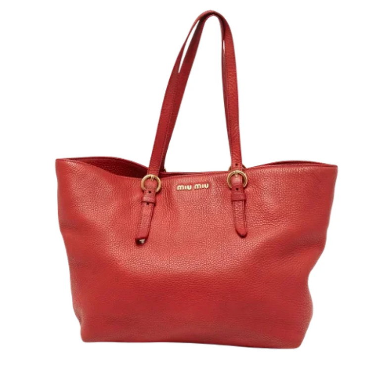 Pre-owned Torba Tote Miu Miu Pre-owned