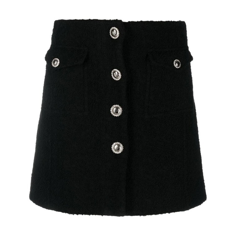 Alessandra Rich Skirts Czarny Alessandra Rich