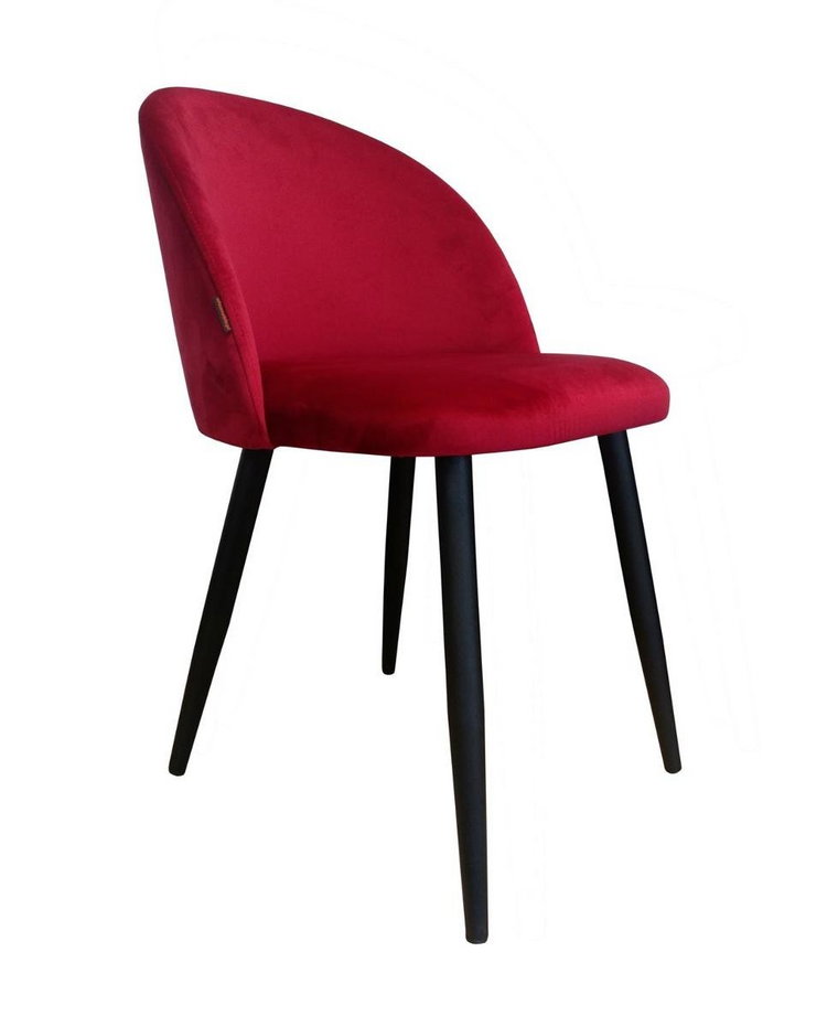 Krzesło ATOS Colin MG31, czerwono-czarne, 76x57x44 cm